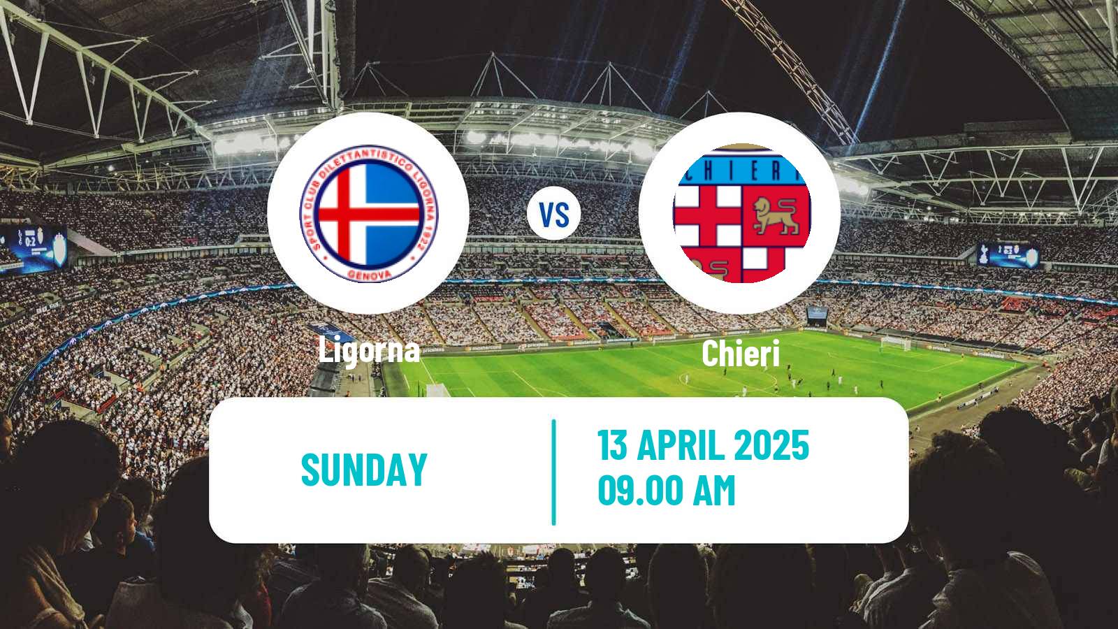 Soccer Italian Serie D - Group A Ligorna - Chieri