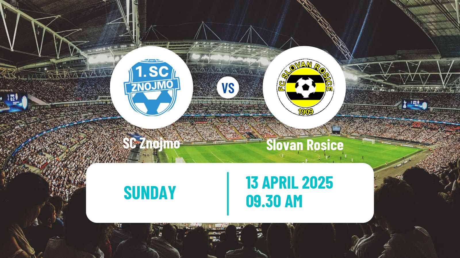 Soccer Czech MSFL Znojmo - Slovan Rosice