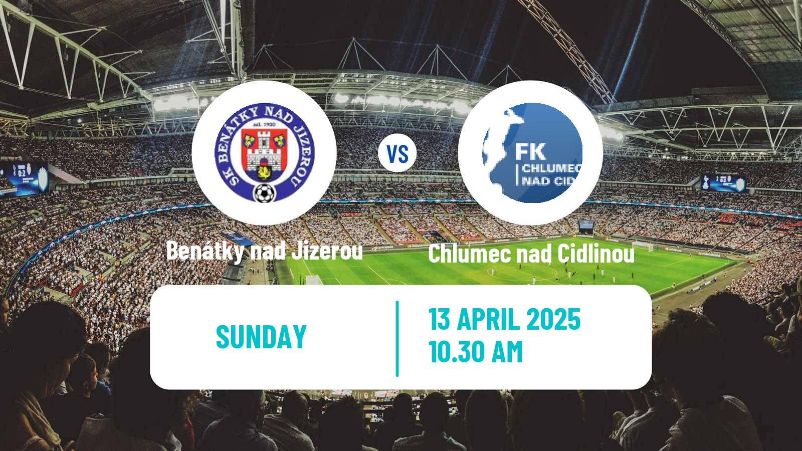 Football Czech CFL Group B Benátky nad Jizerou - Chlumec nad Cidlinou