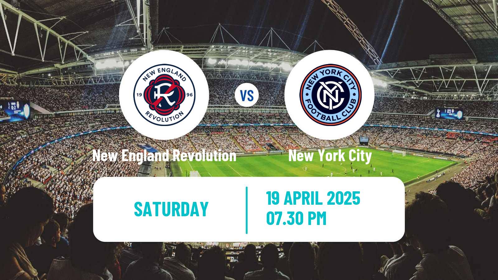 Soccer MLS New England Revolution - New York City