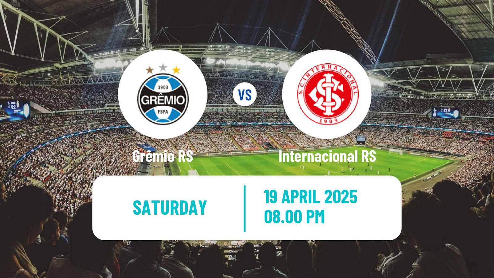 Soccer Brazilian Serie A Grêmio - Internacional RS