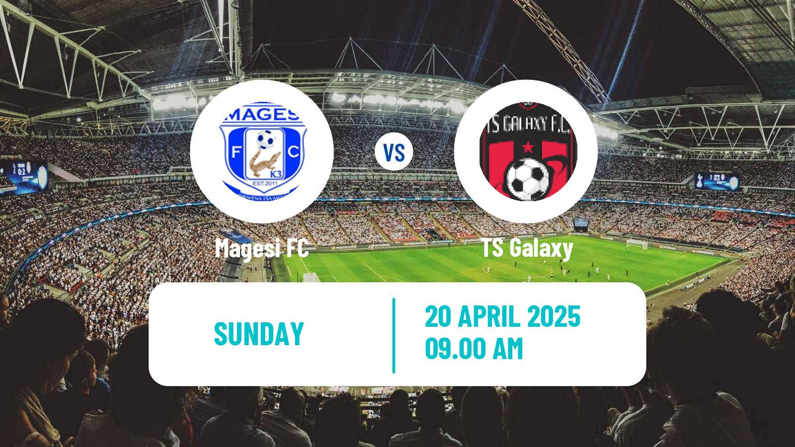 Soccer South African Premier Soccer League Magesi - TS Galaxy