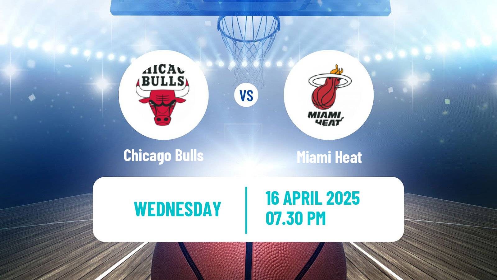 Basketball NBA Chicago Bulls - Miami Heat