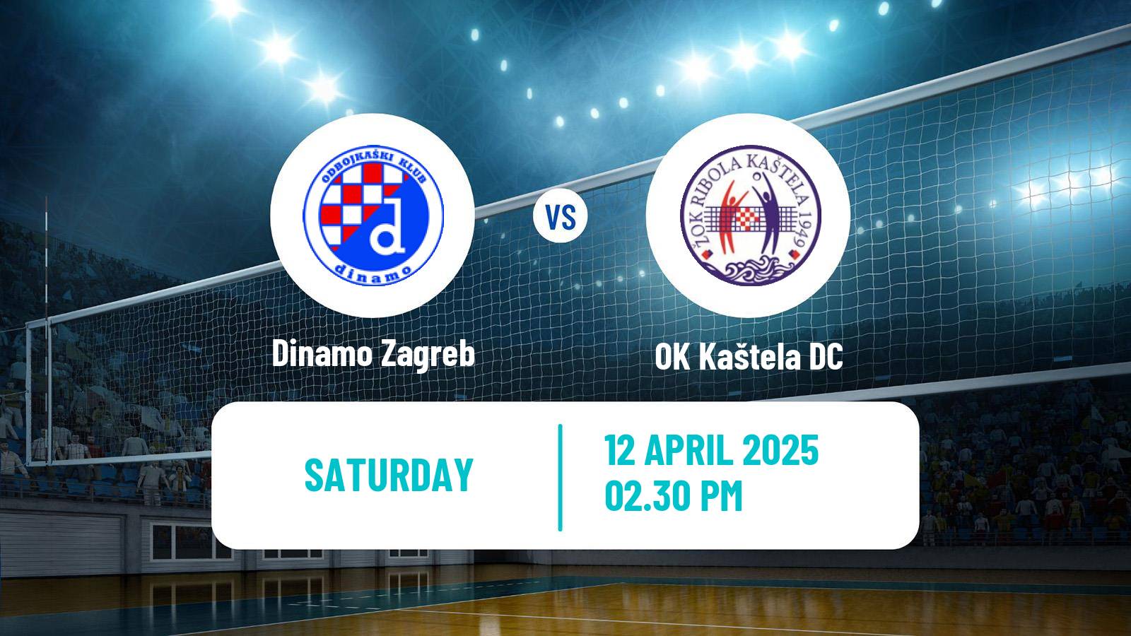 Volleyball Croatian Superliga Volleyball Women Dinamo Zagreb - OK Kaštela DC