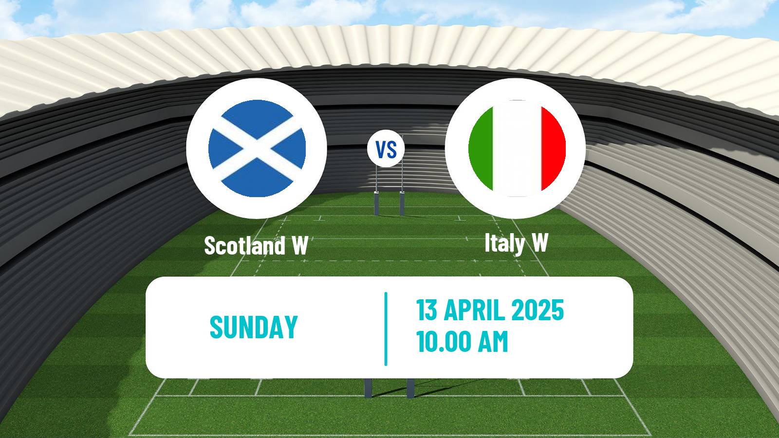 Rugby union Six Nations Women Scotland W - Italy W