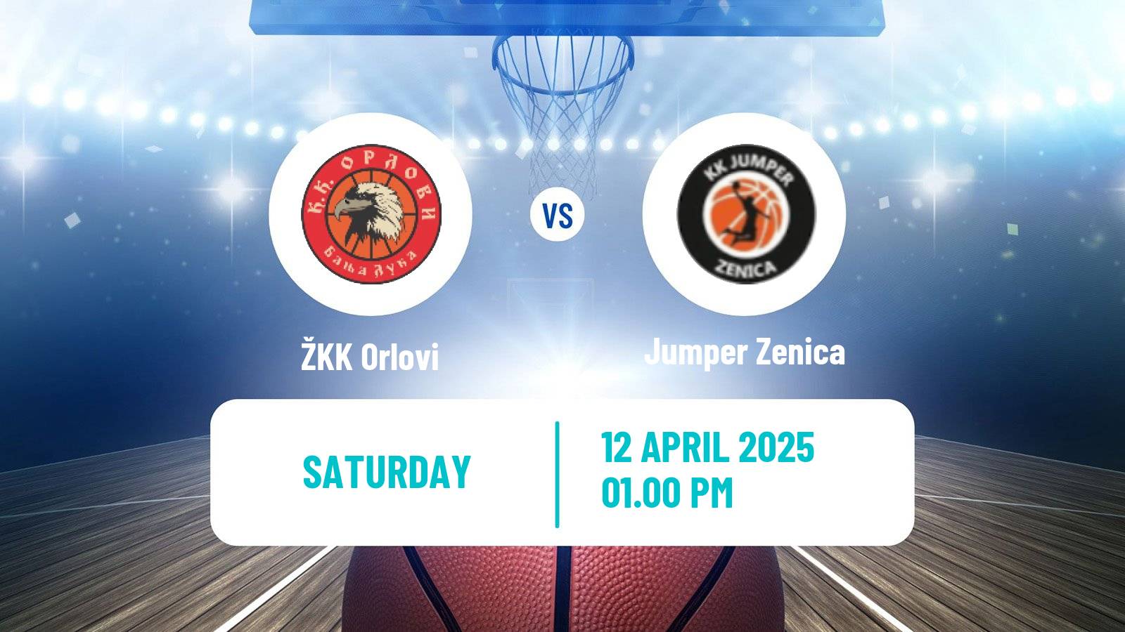 Basketball Bosnian Prvenstvo Basketball Women Orlovi - Jumper Zenica