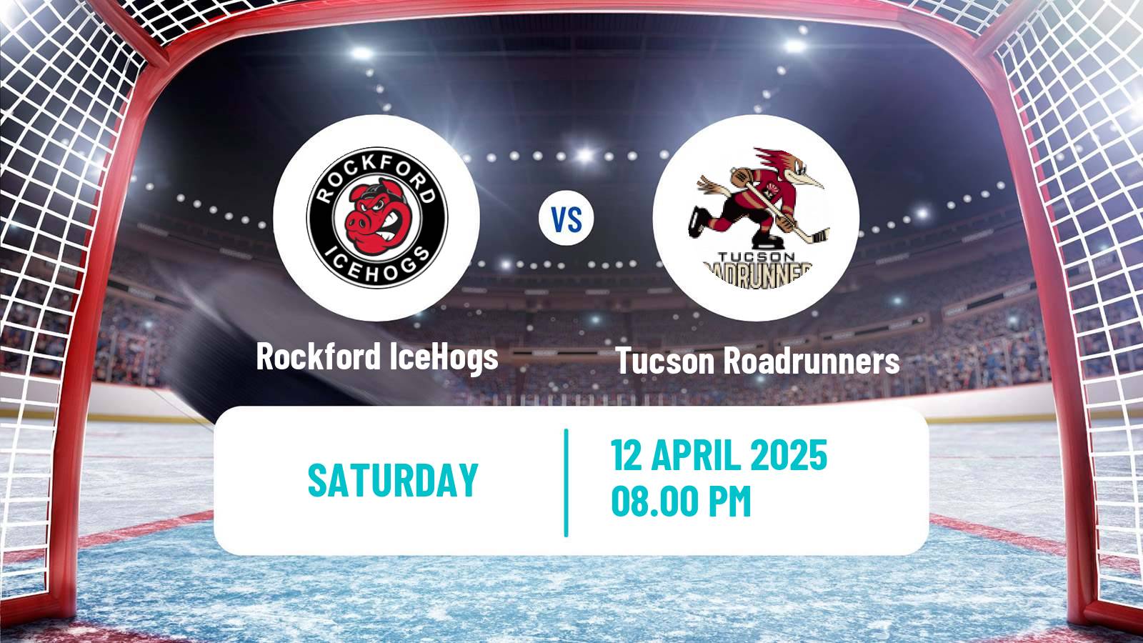 Hockey AHL Rockford IceHogs - Tucson Roadrunners
