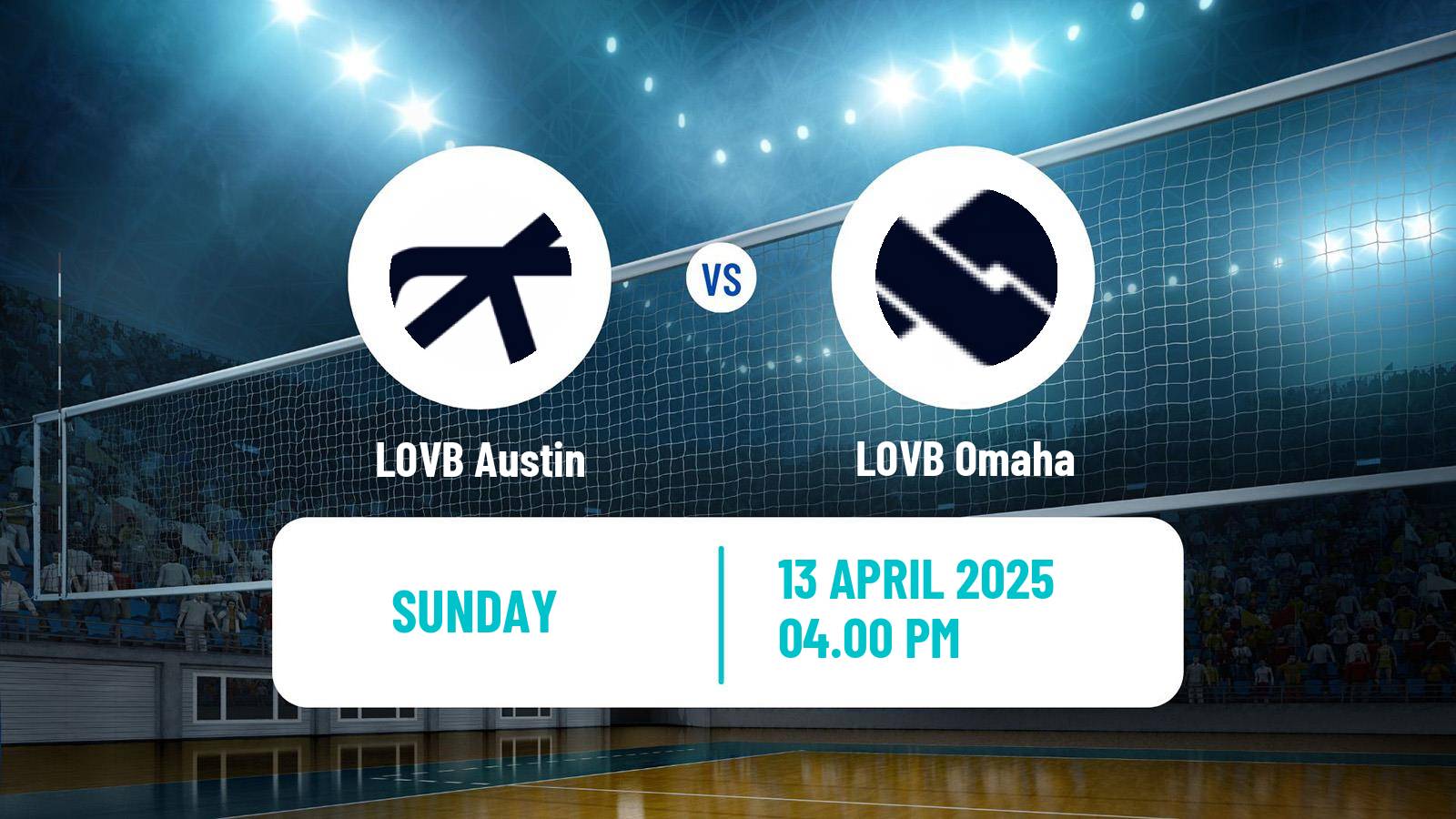 Volleyball LOVB Women Austin - Omaha