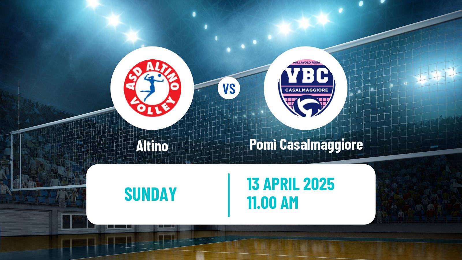 Volleyball Italian Serie A2 Volleyball Women Altino - Pomì Casalmaggiore