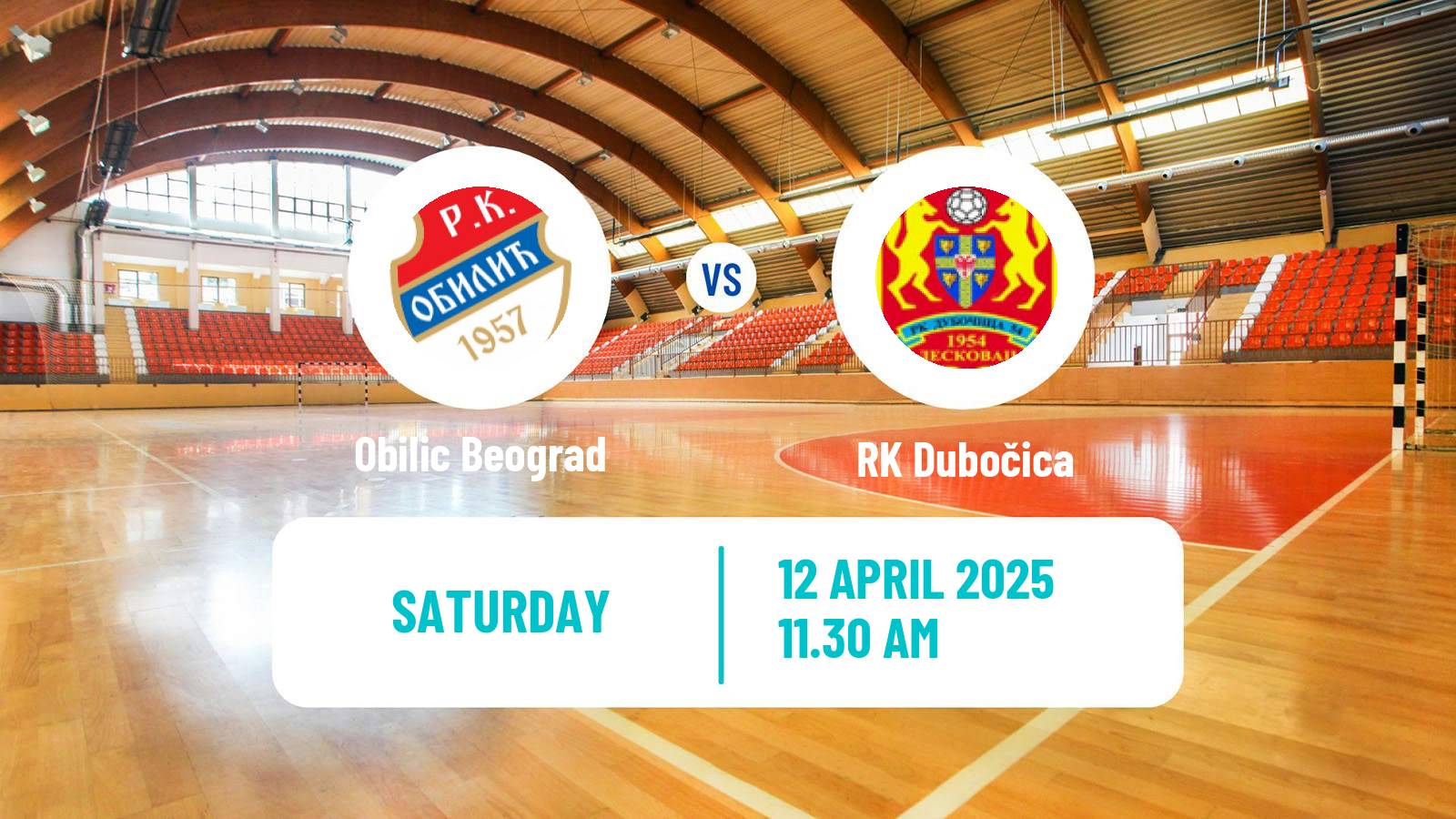 Handball Serbian Superliga Handball Obilic Beograd - Dubočica