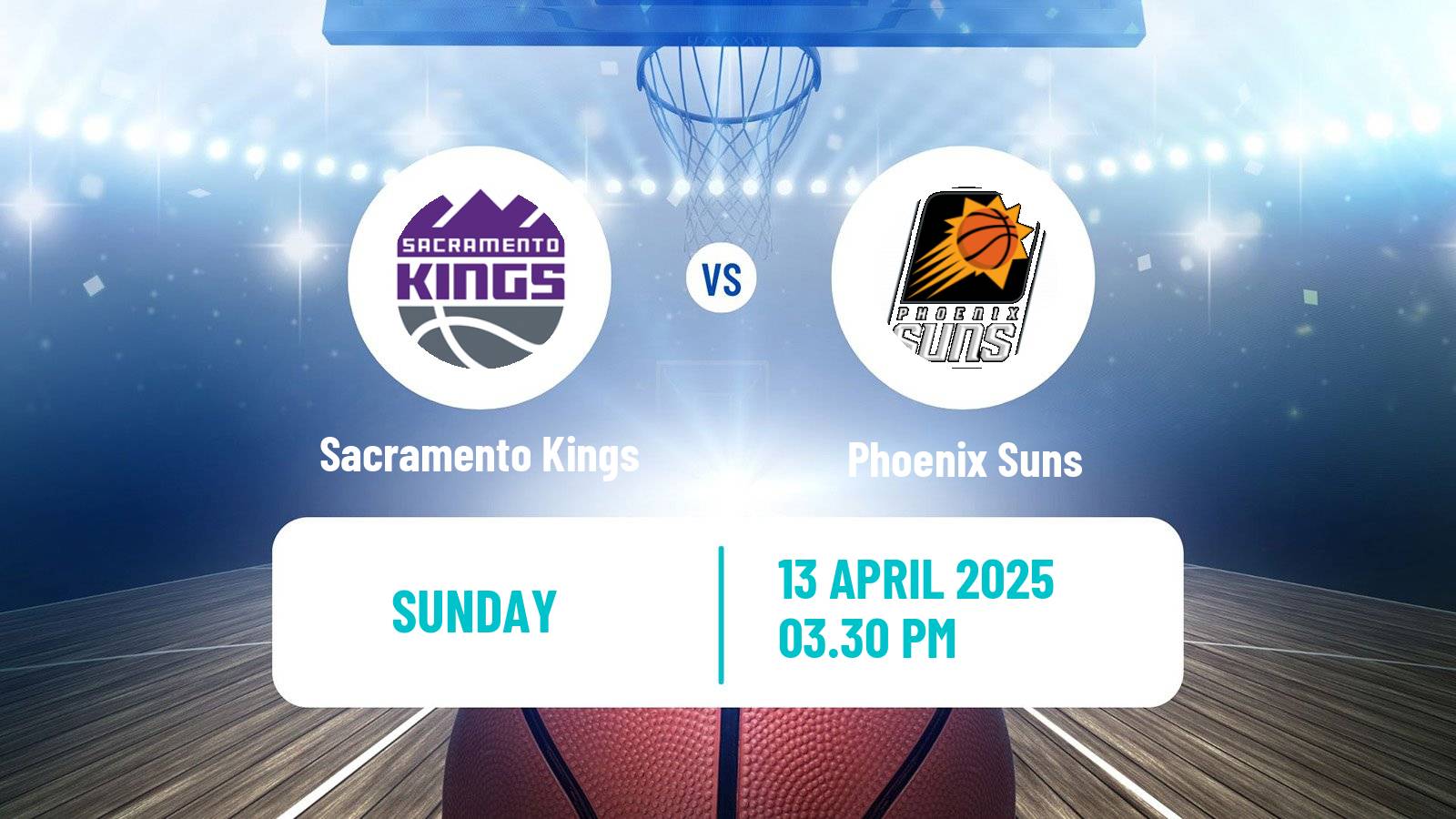 Basketball NBA Sacramento Kings - Phoenix Suns