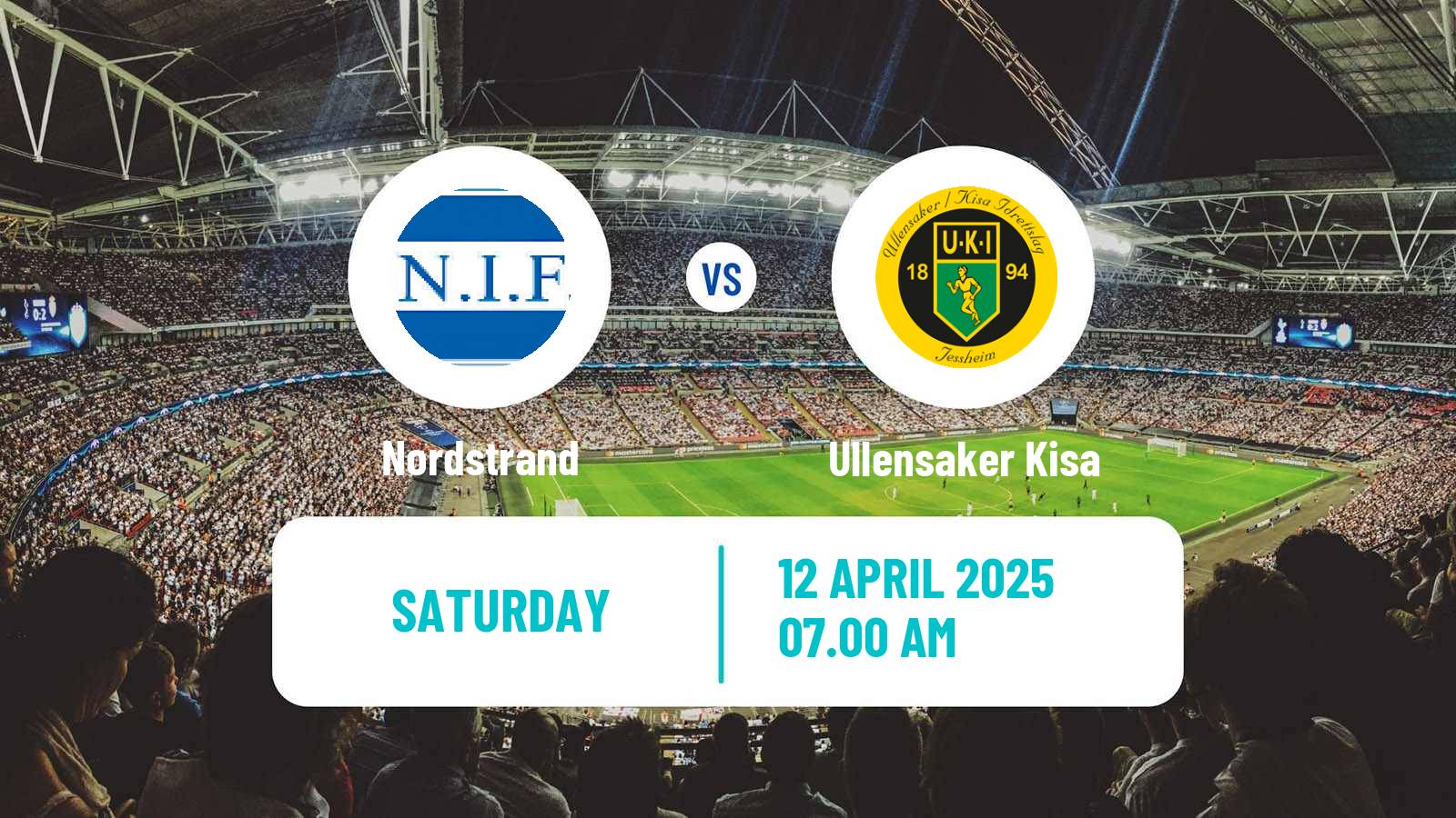 Soccer Norwegian NM Cup Nordstrand - Ullensaker Kisa