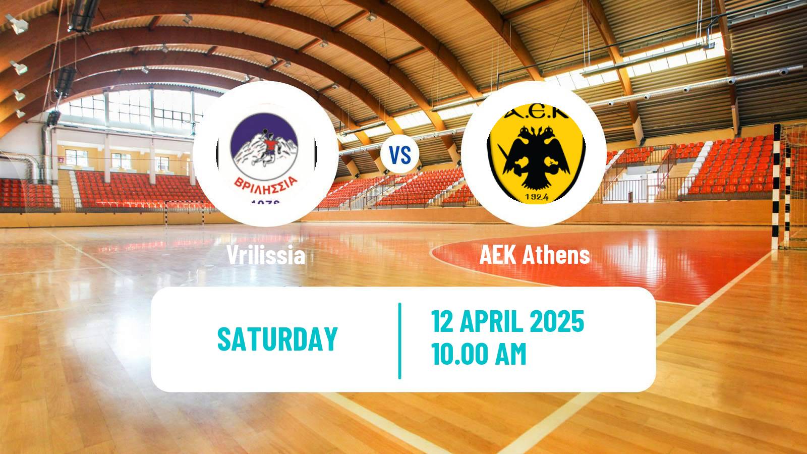 Handball Greek Cup Handball Vrilissia - AEK Athens