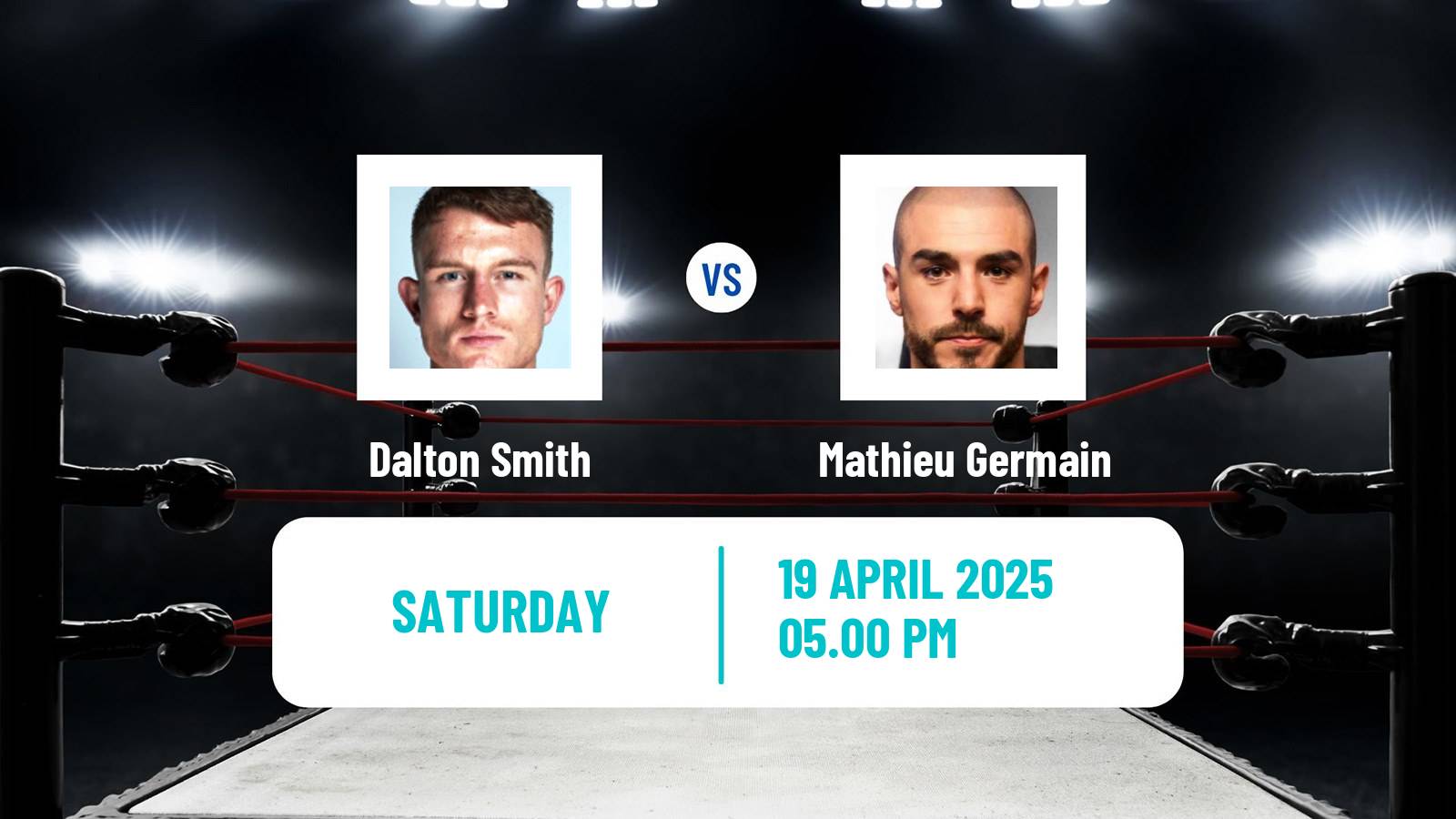 Boxing Super Lightweight Others Matches Men Dalton Smith - Mathieu Germain