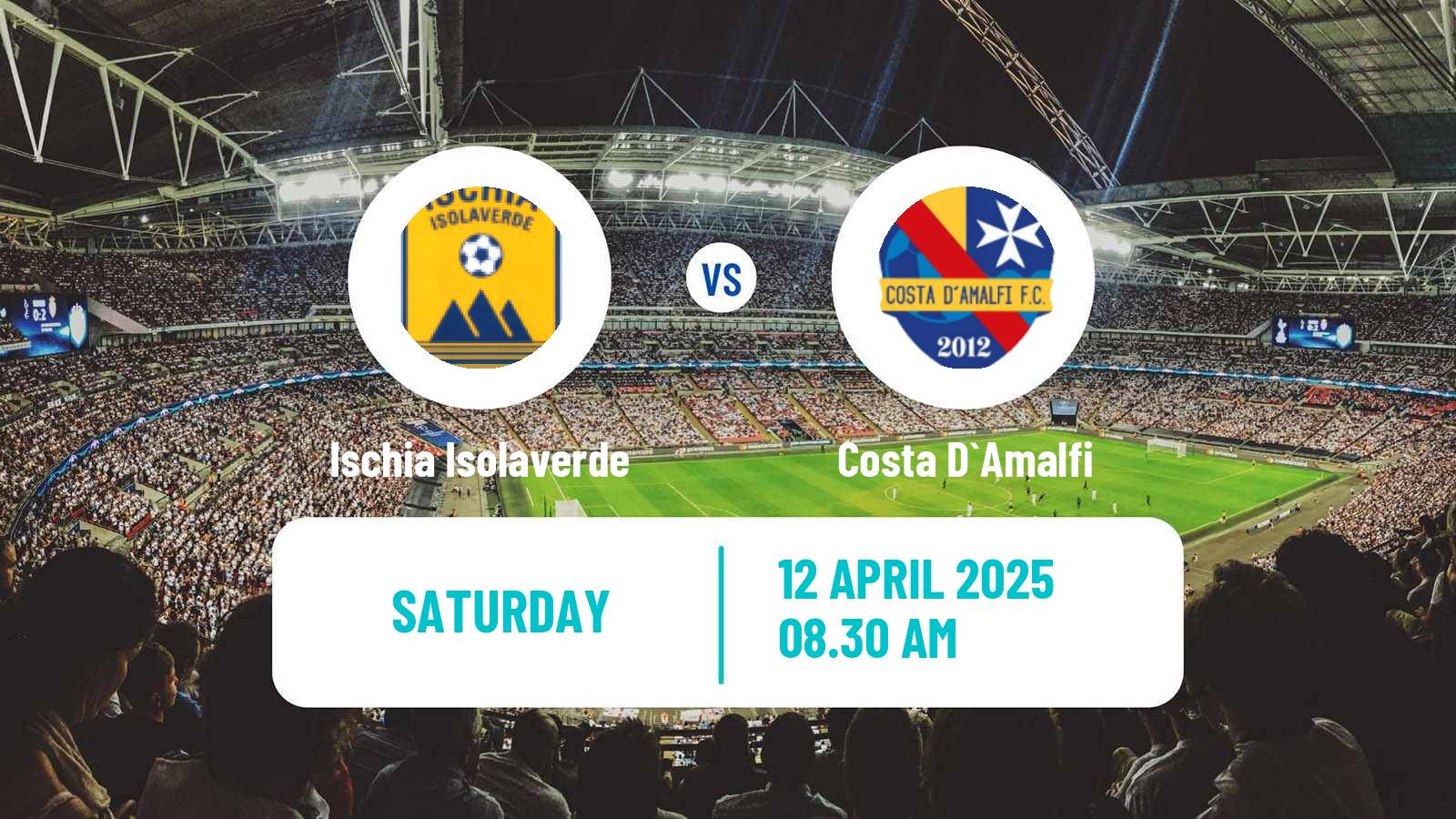 Soccer Italian Serie D - Group H Ischia Isolaverde - Costa D`Amalfi
