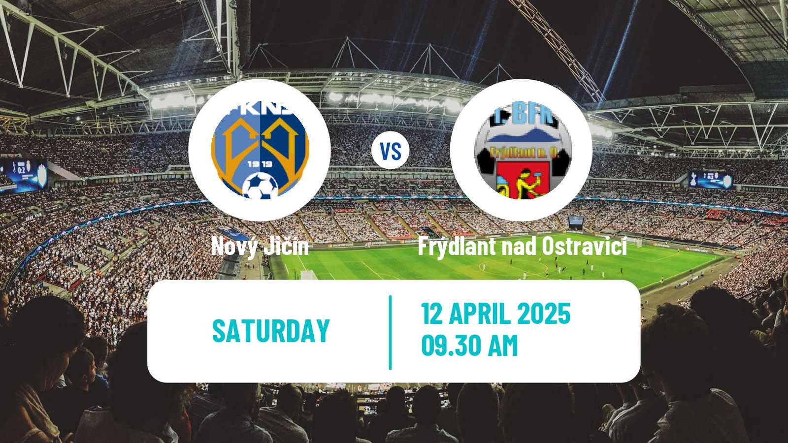 Soccer Czech Division F Nový Jičín - Frýdlant nad Ostravicí