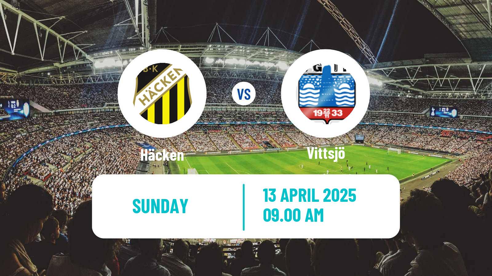Soccer Swedish Allsvenskan Women Häcken - Vittsjö