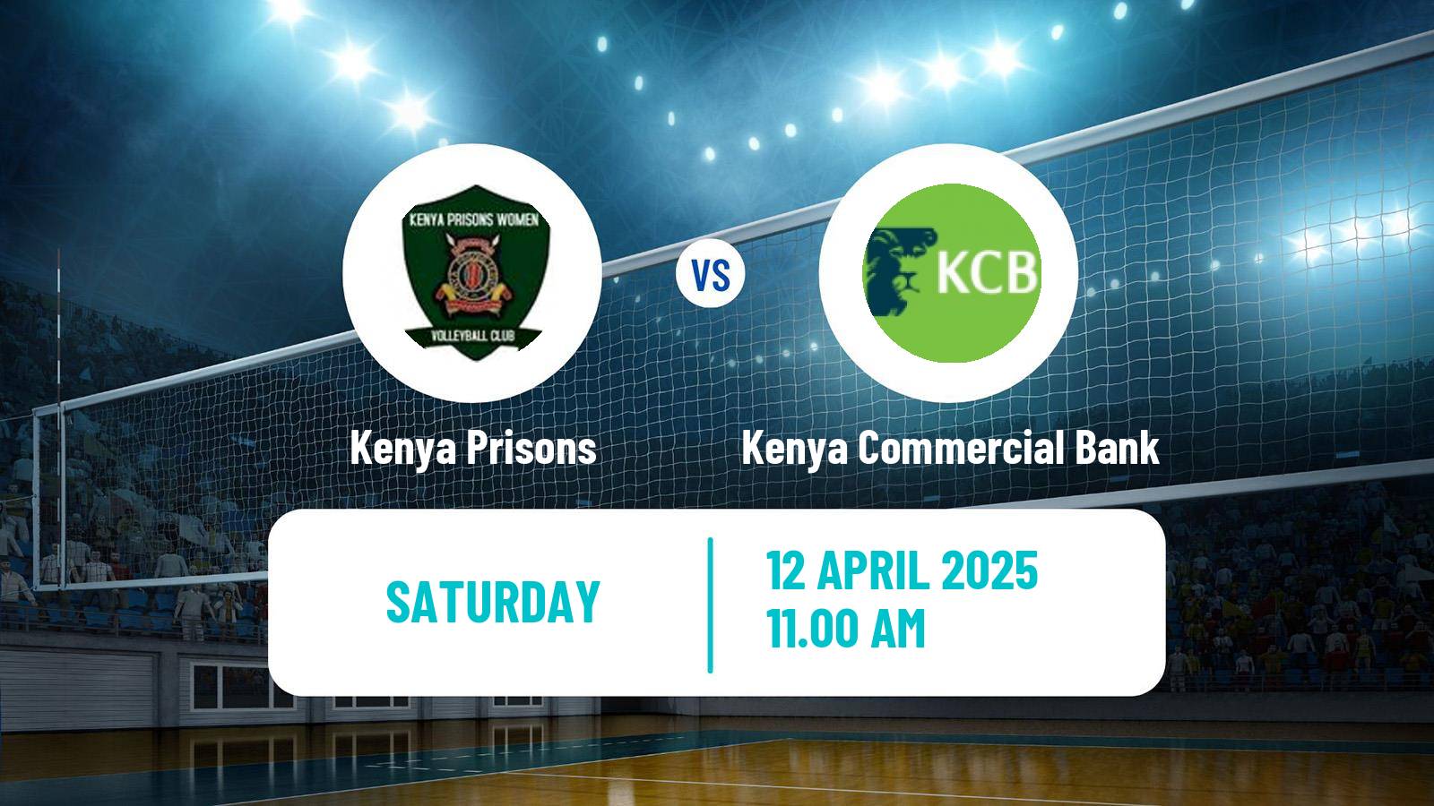 Volleyball African Club Championship Volleyball Women Kenya Prisons - Kenya Commercial Bank