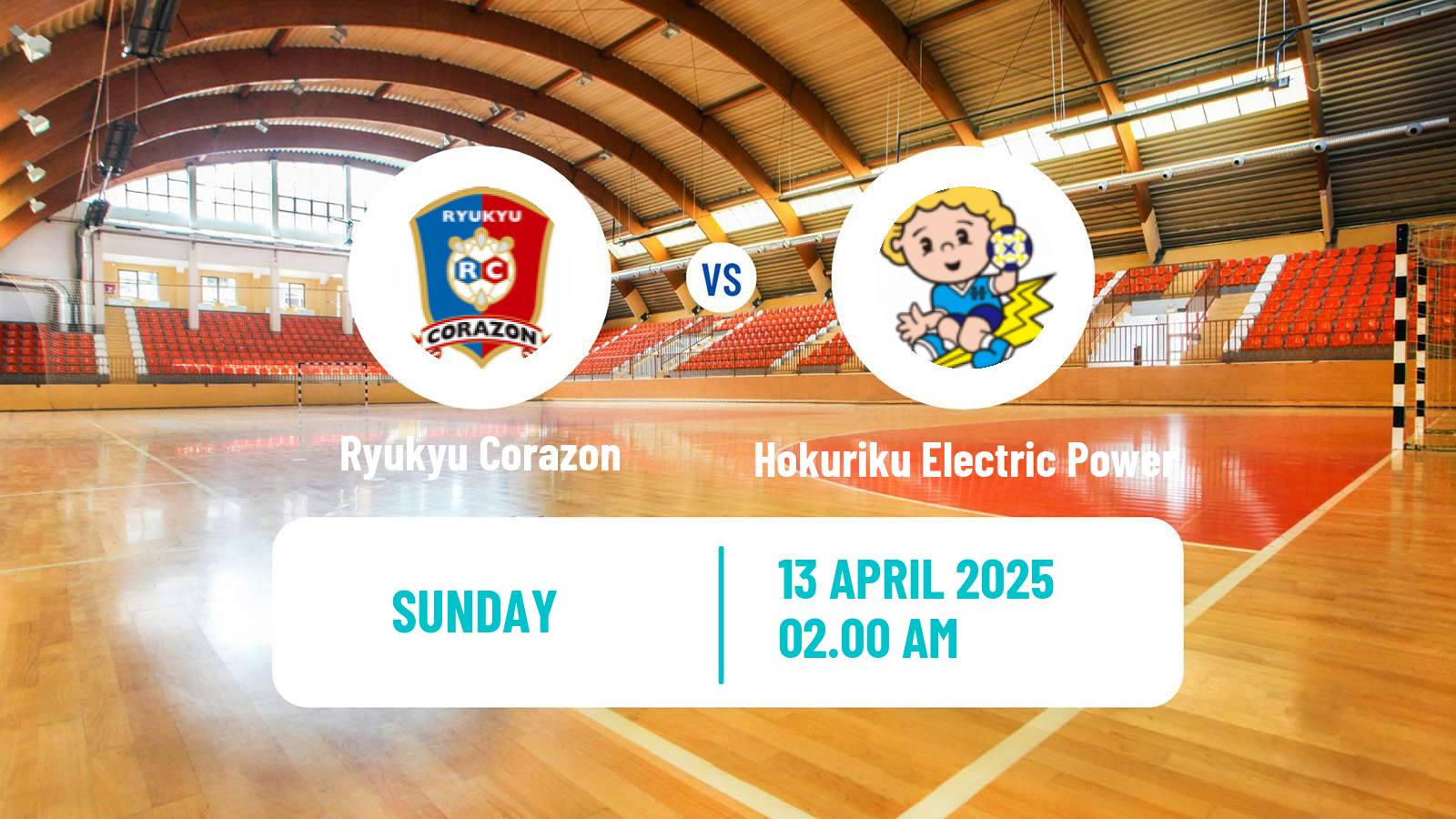 Handball Japan JHL Handball Ryukyu Corazon - Hokuriku Electric Power