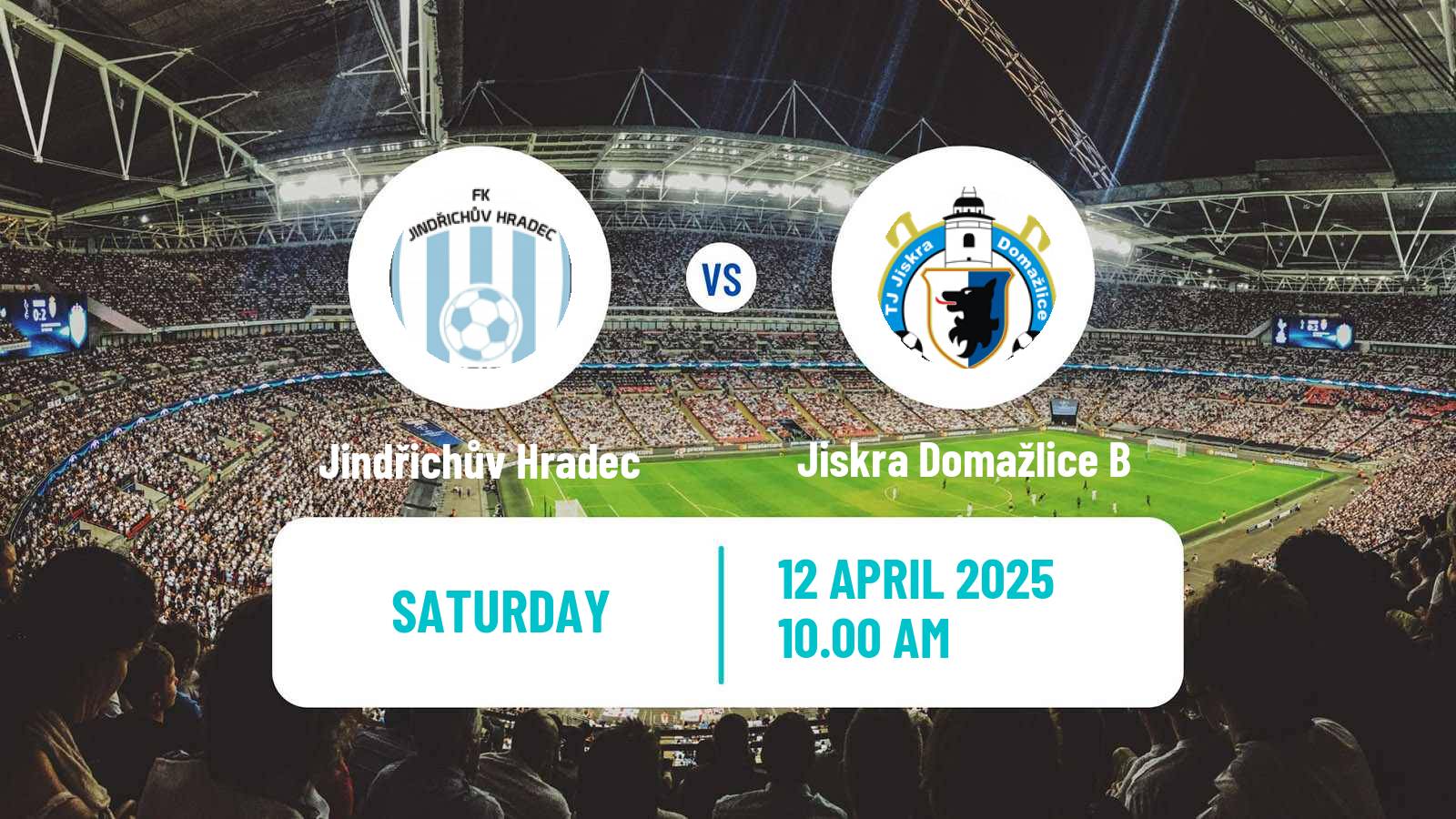 Soccer Czech Division A Jindřichův Hradec - Jiskra Domažlice B
