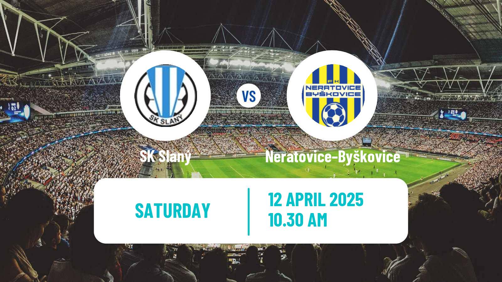 Soccer Czech Division B Slaný - Neratovice–Byškovice
