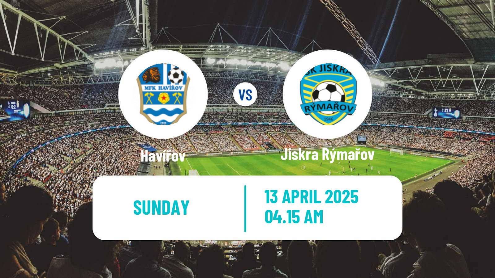 Football Czech Division F Havířov - Jiskra Rýmařov