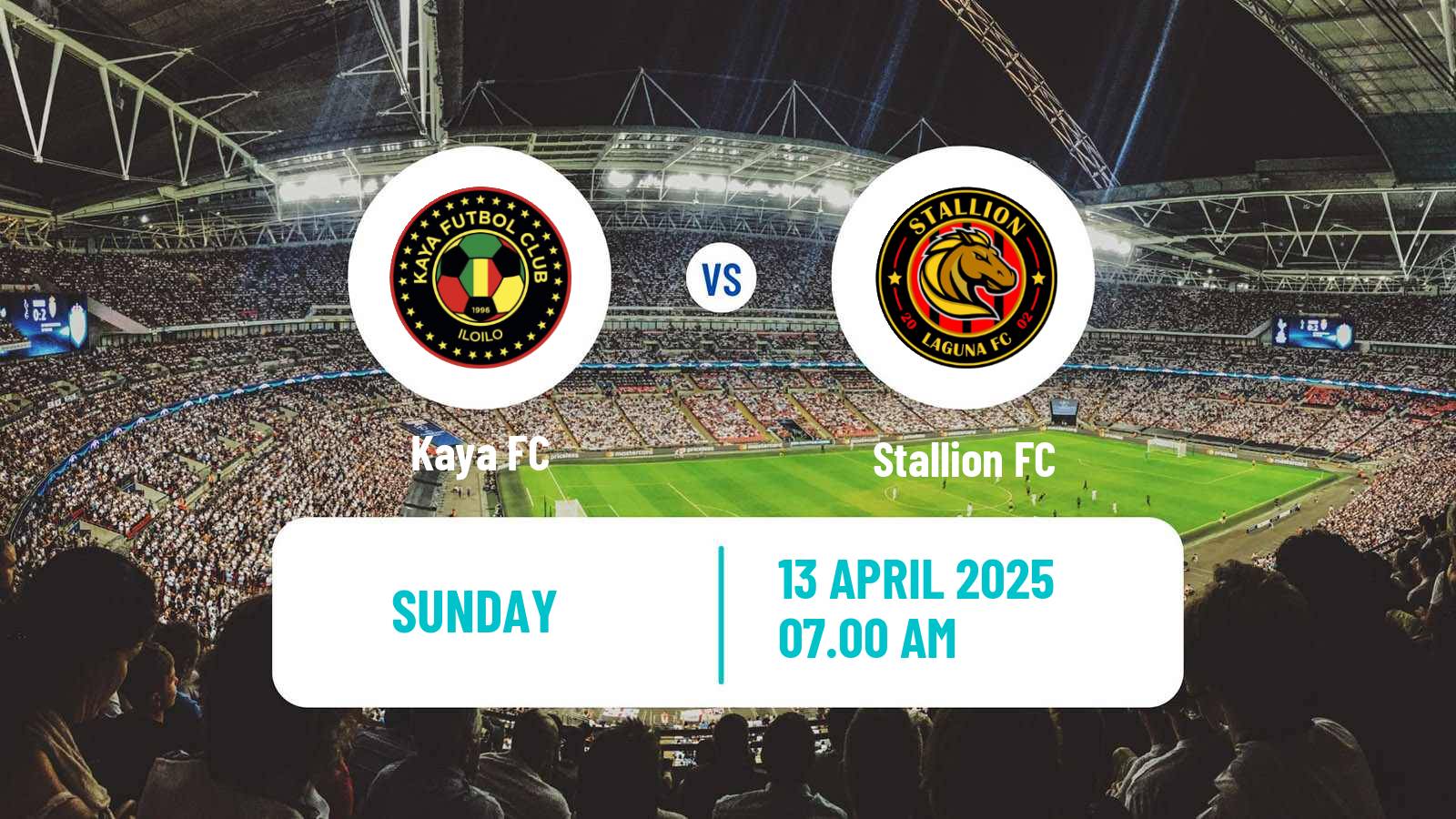 Soccer Philippines PFL Kaya - Stallion
