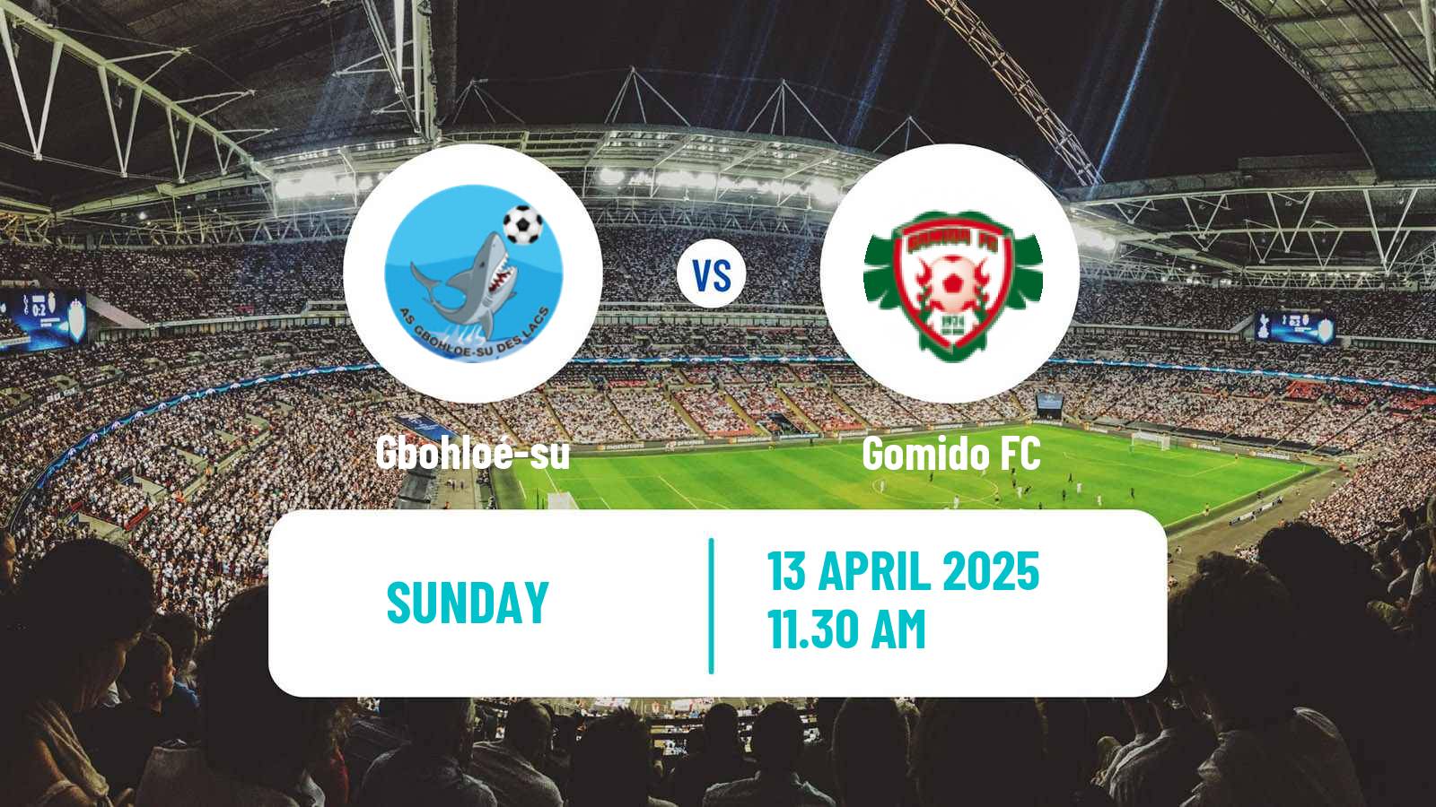 Soccer Togolese Championnat National Gbohloé-su - Gomido