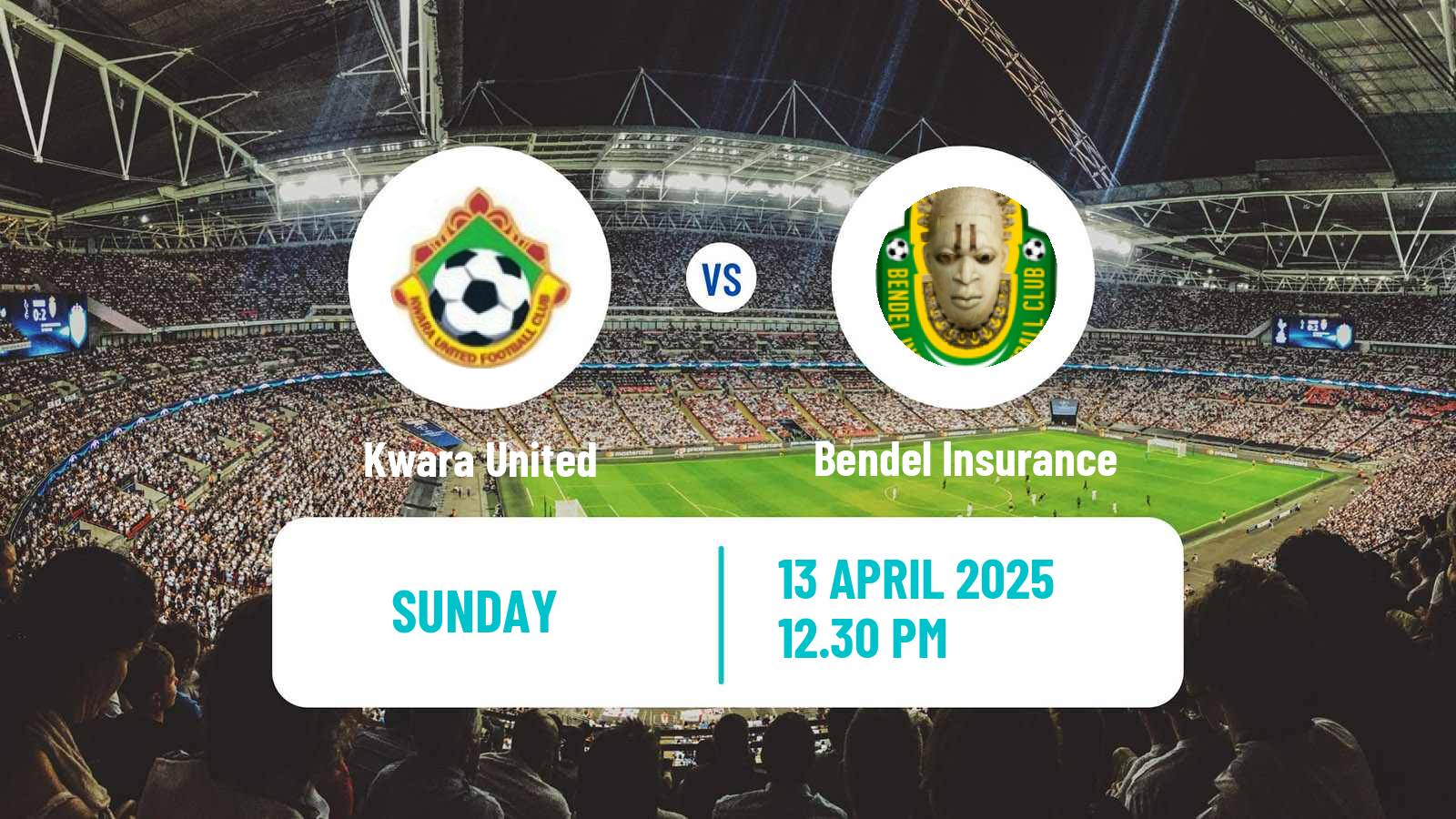 Soccer Nigerian Premier League Kwara United - Bendel Insurance