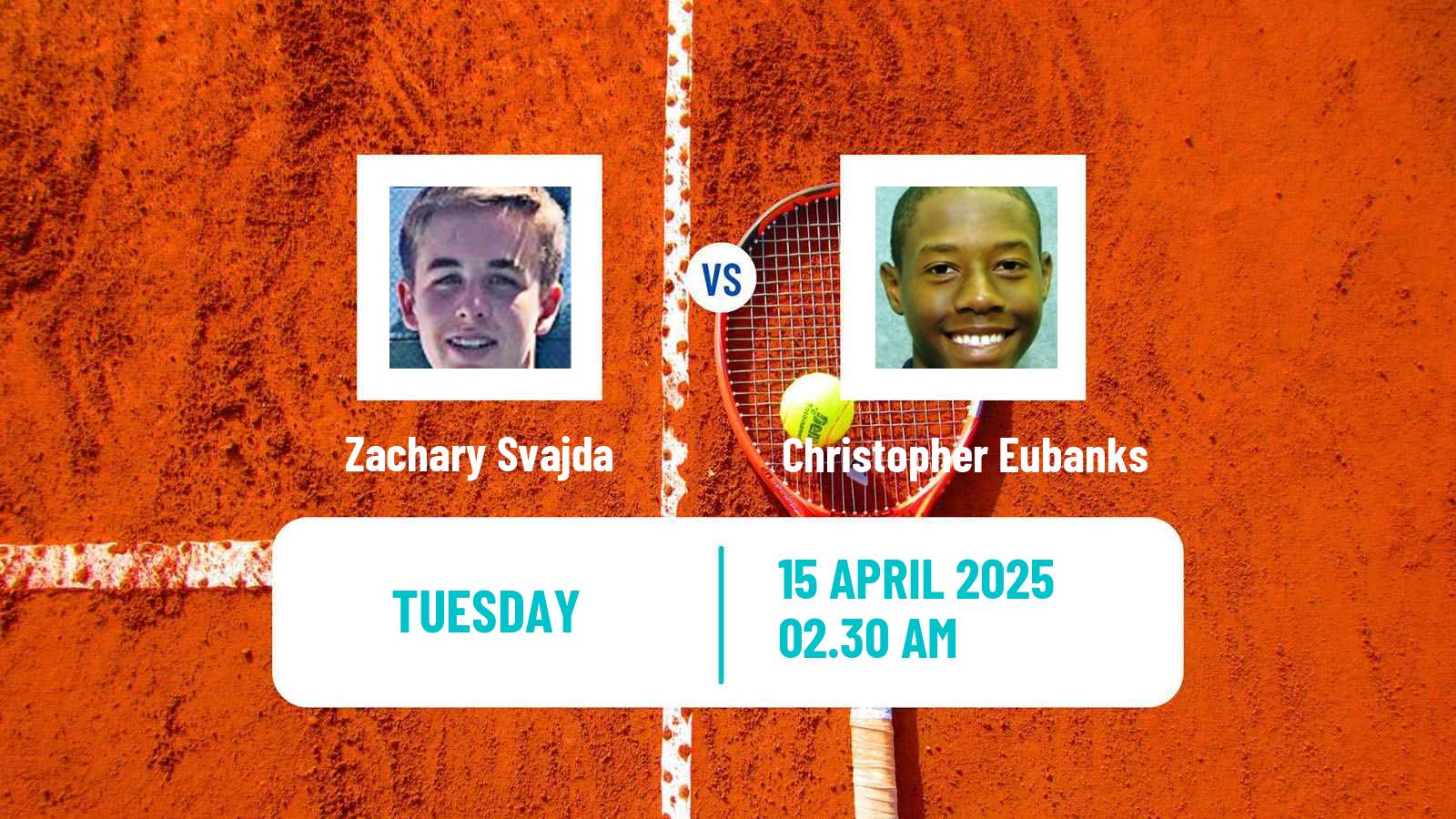 Tennis Busan Challenger Men Zachary Svajda - Christopher Eubanks