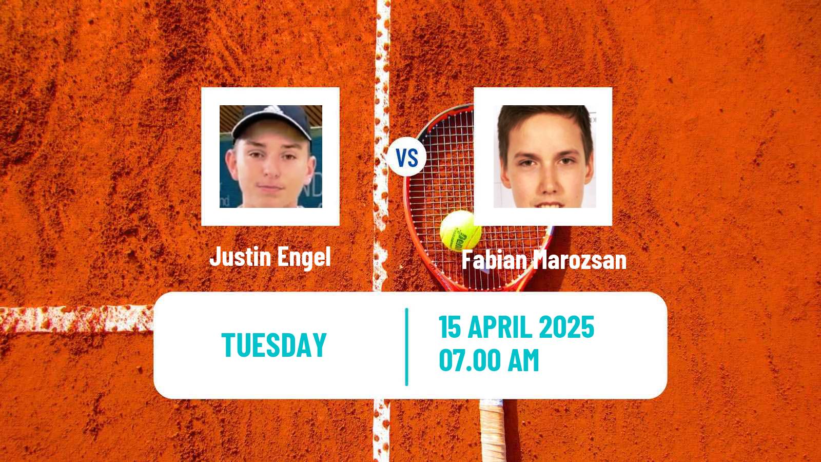 Tennis ATP Munich Justin Engel - Fabian Marozsan