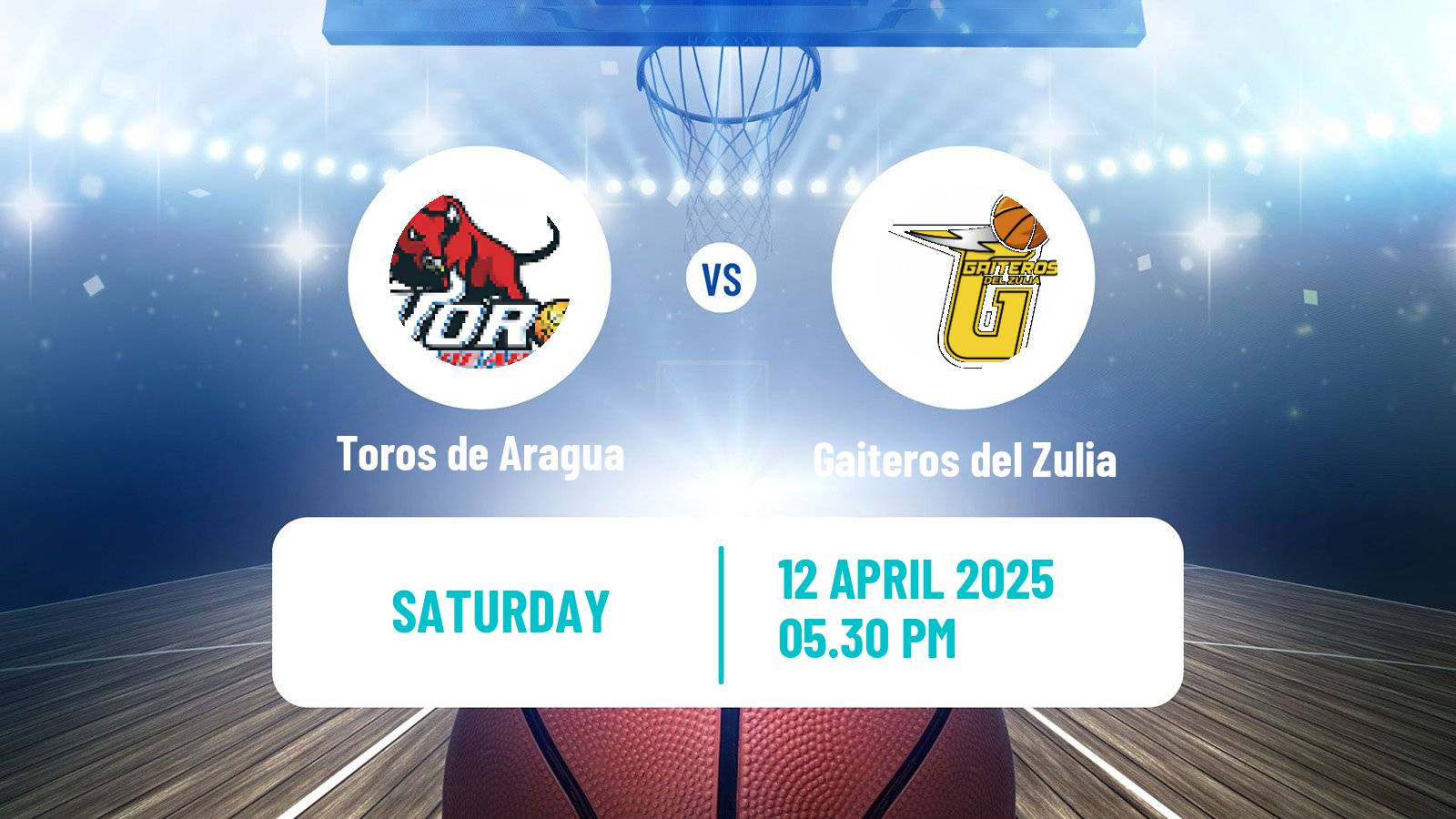 Basketball Venezuelan Superliga Basketball Toros de Aragua - Gaiteros del Zulia