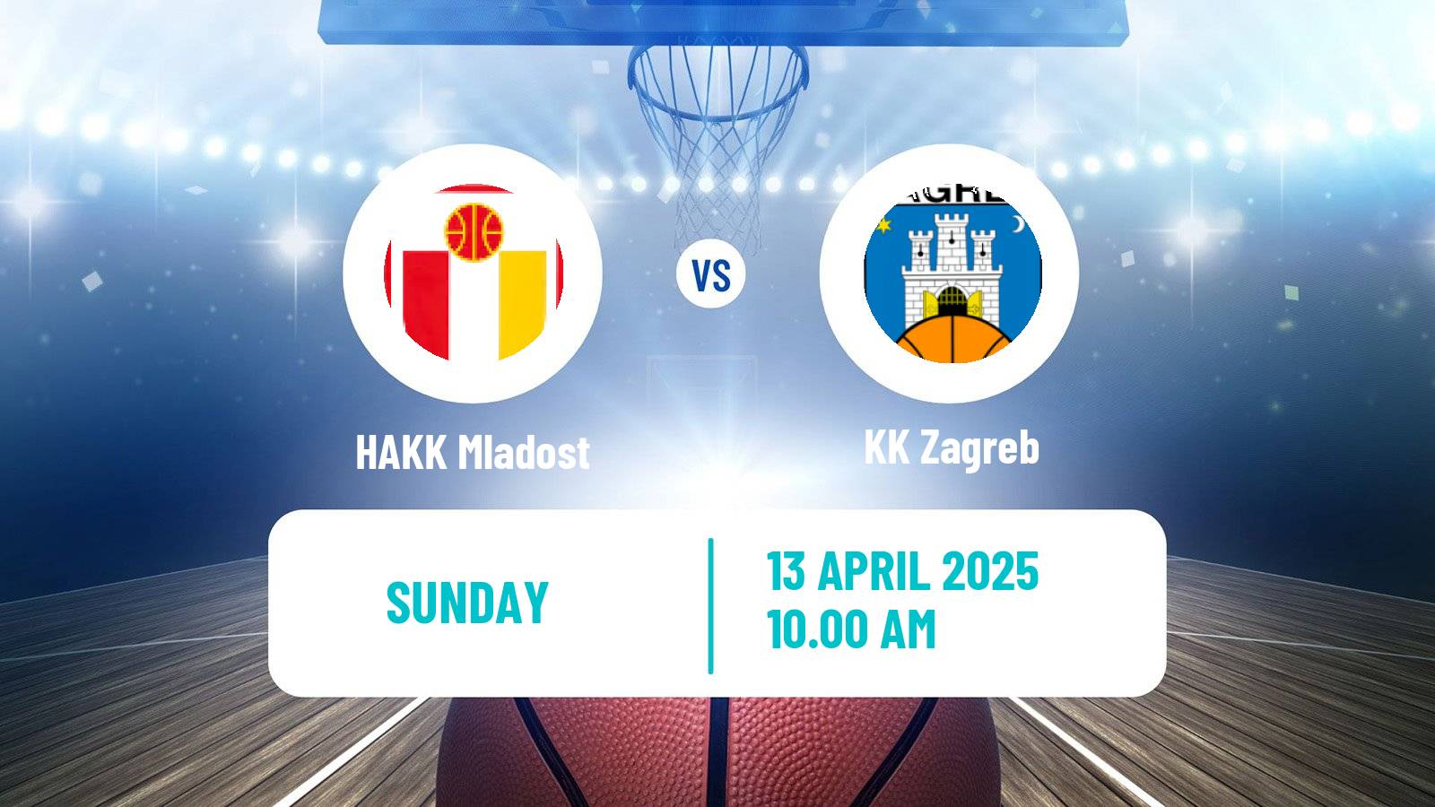 Basketball Croatian Prva Liga Basketball Mladost - Zagreb