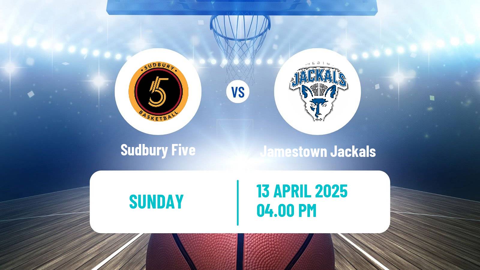 Basketball Canadian Super League Basketball Sudbury Five - Jamestown Jackals