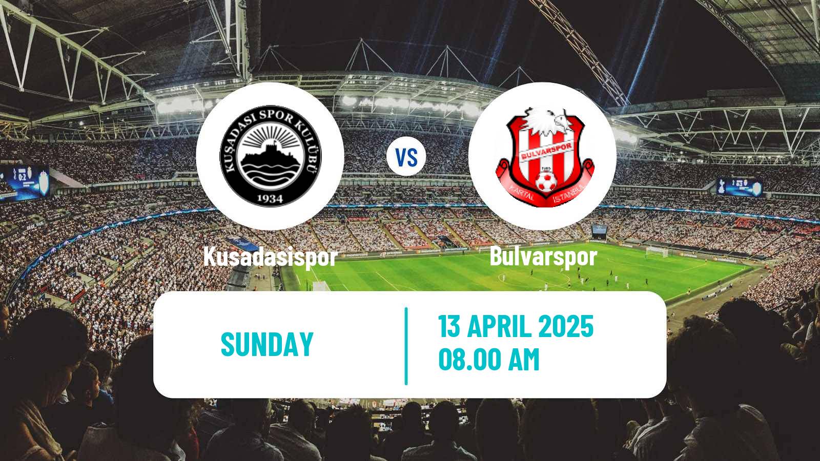 Soccer Turkish 3 Lig Group 1 Kusadasispor - Bulvarspor