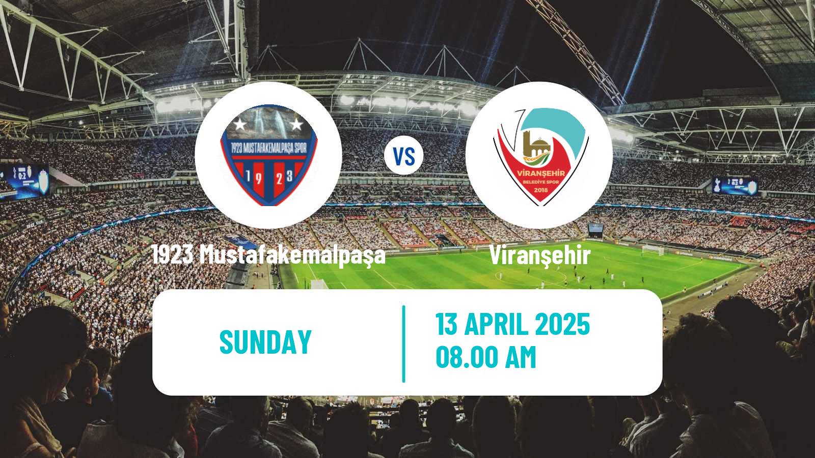 Soccer Turkish 3 Lig Group 3 1923 Mustafakemalpaşa - Viranşehir