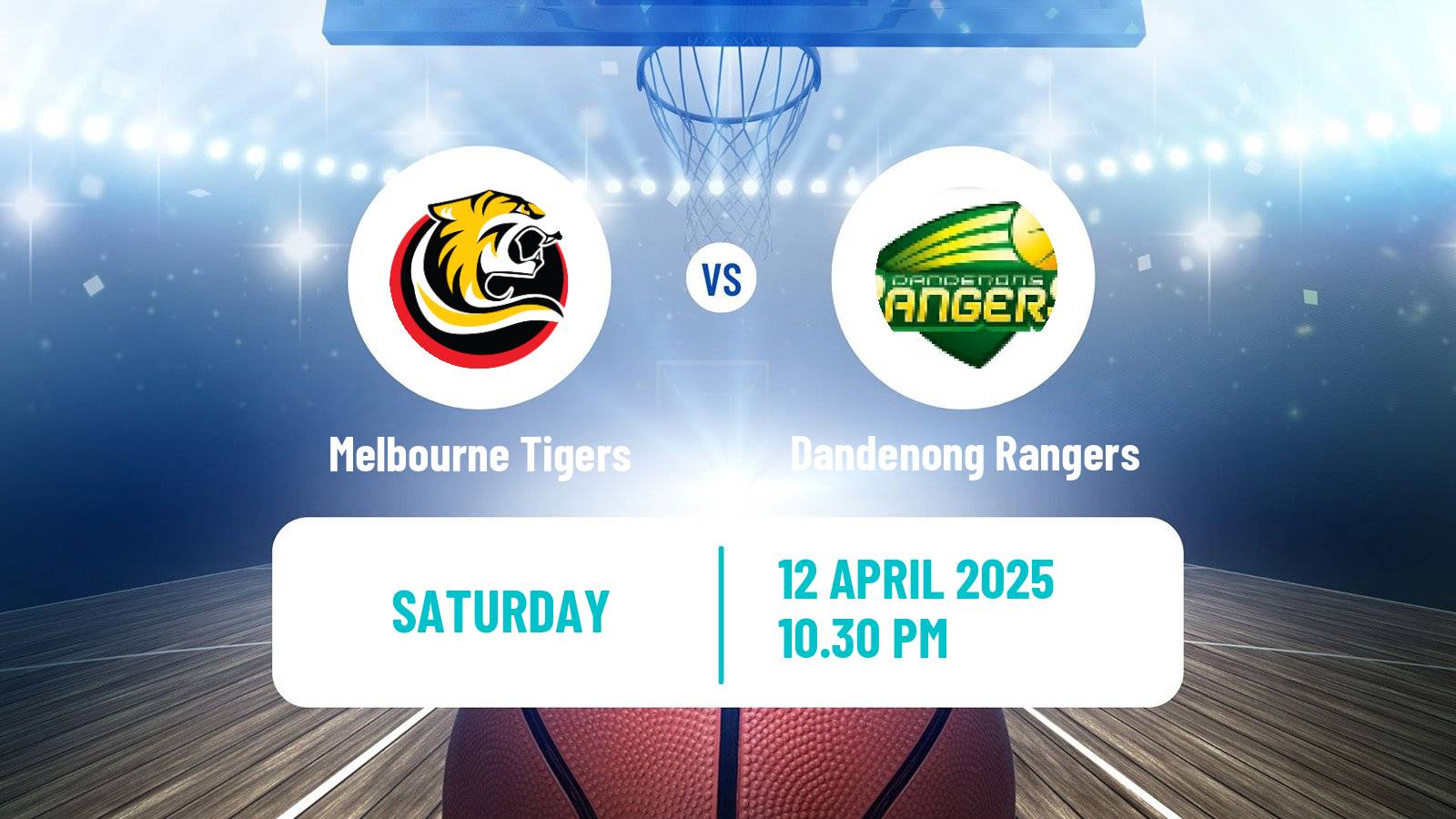 Basketball Australian NBL1 South Women Melbourne Tigers - Dandenong Rangers