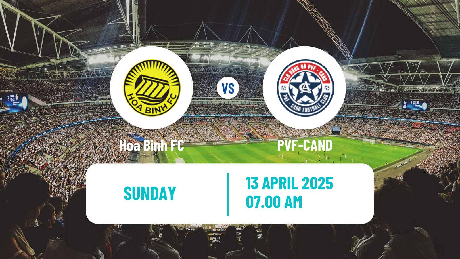 Football Vietnamese V League 2 Hoa Binh - PVF-CAND