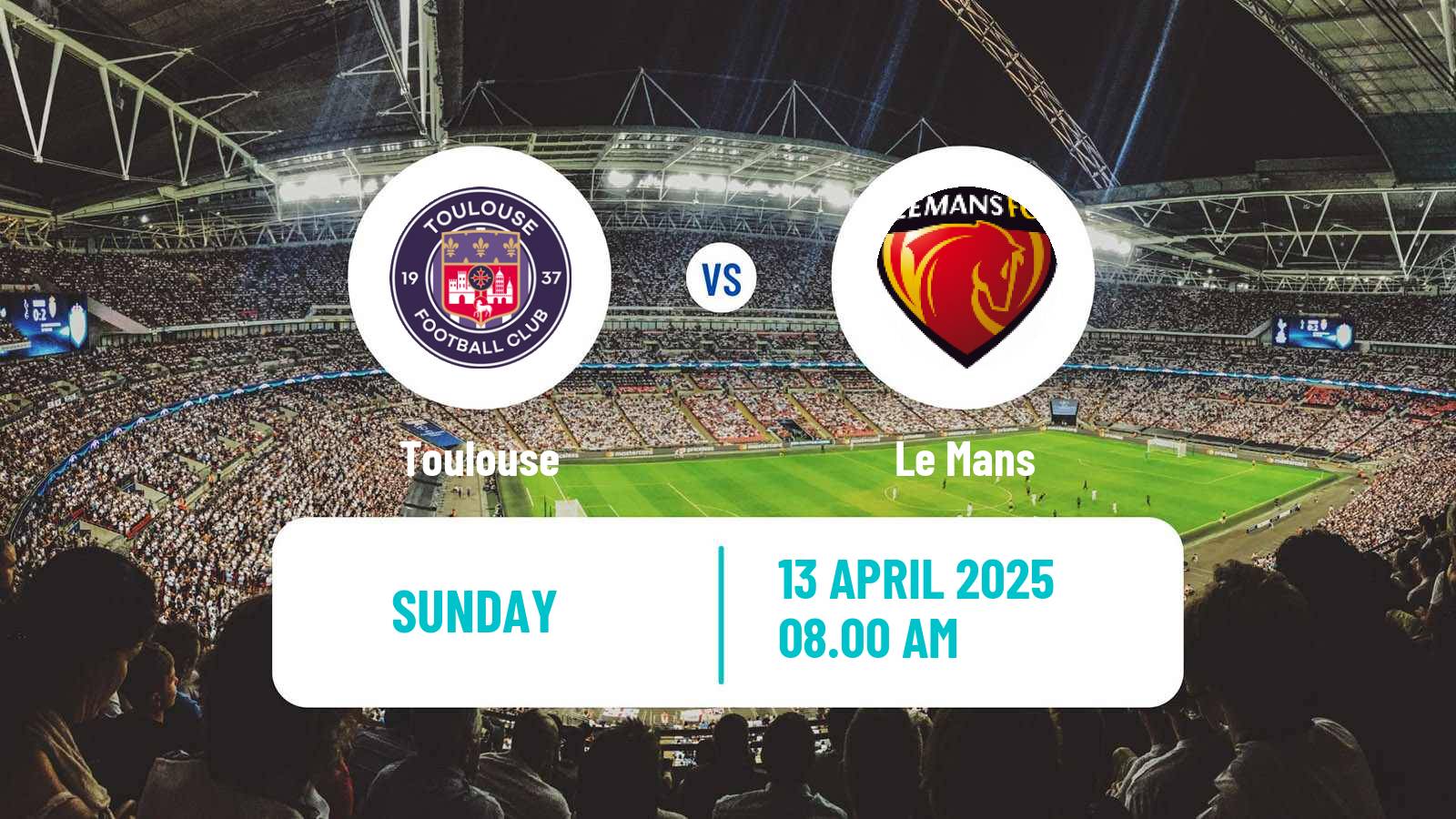 Soccer French Division 2 Women Toulouse - Le Mans