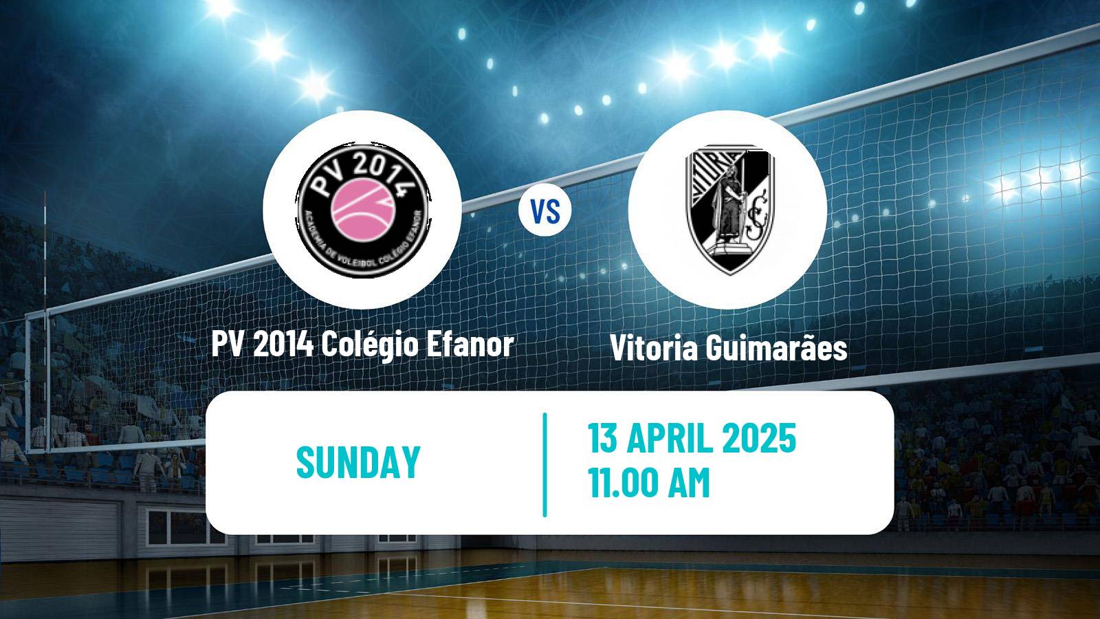 Volleyball Portuguese 1 Divisao Volleyball Women PV 2014 Colégio Efanor - Vitoria Guimarães