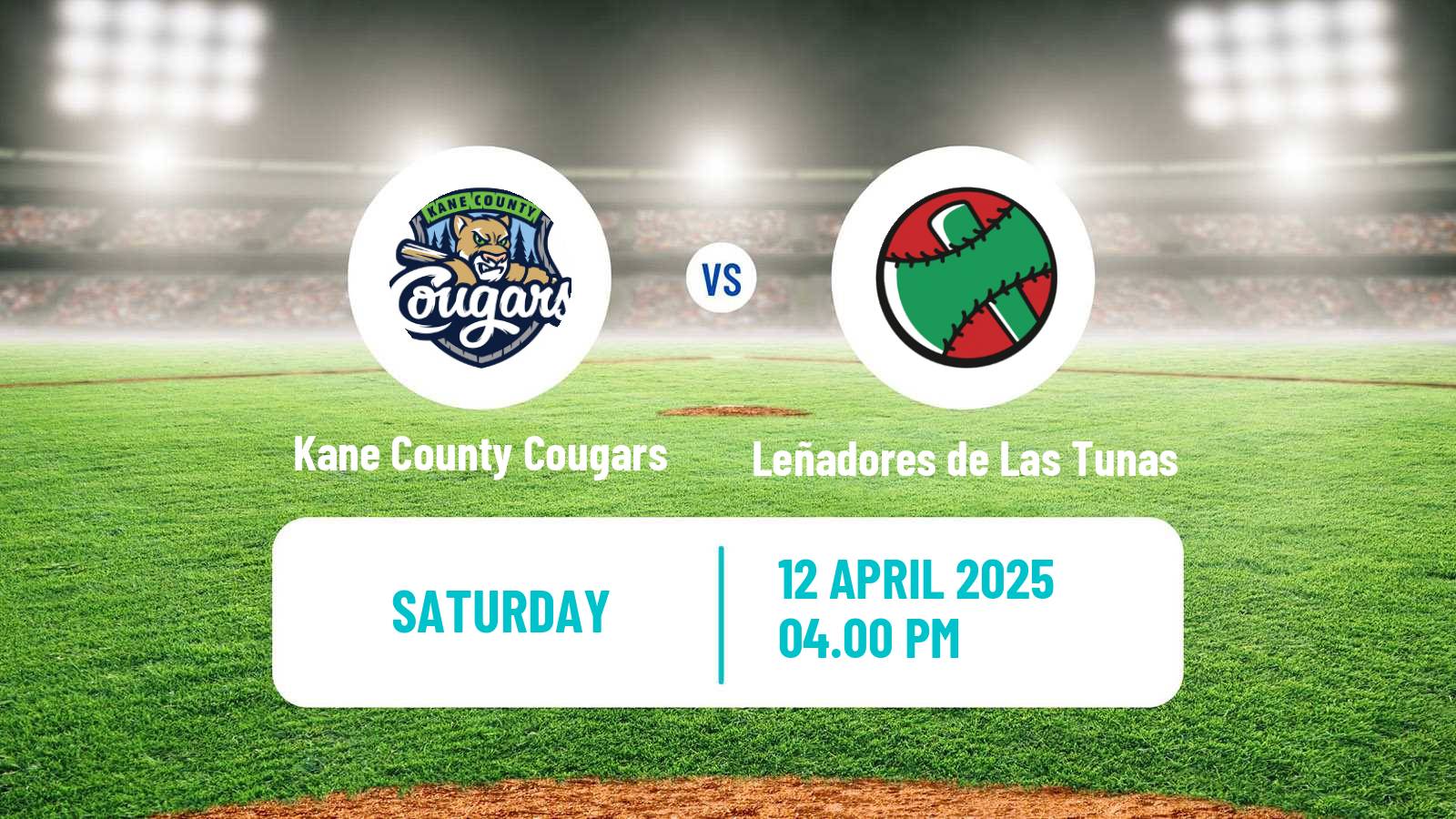 Baseball Champions League Americas Baseball Kane County Cougars - Leñadores de Las Tunas