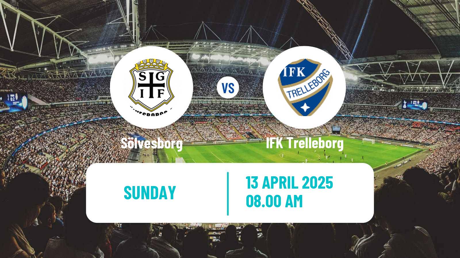 Soccer Swedish Division 2 - Södra Götaland Sölvesborg - IFK Trelleborg