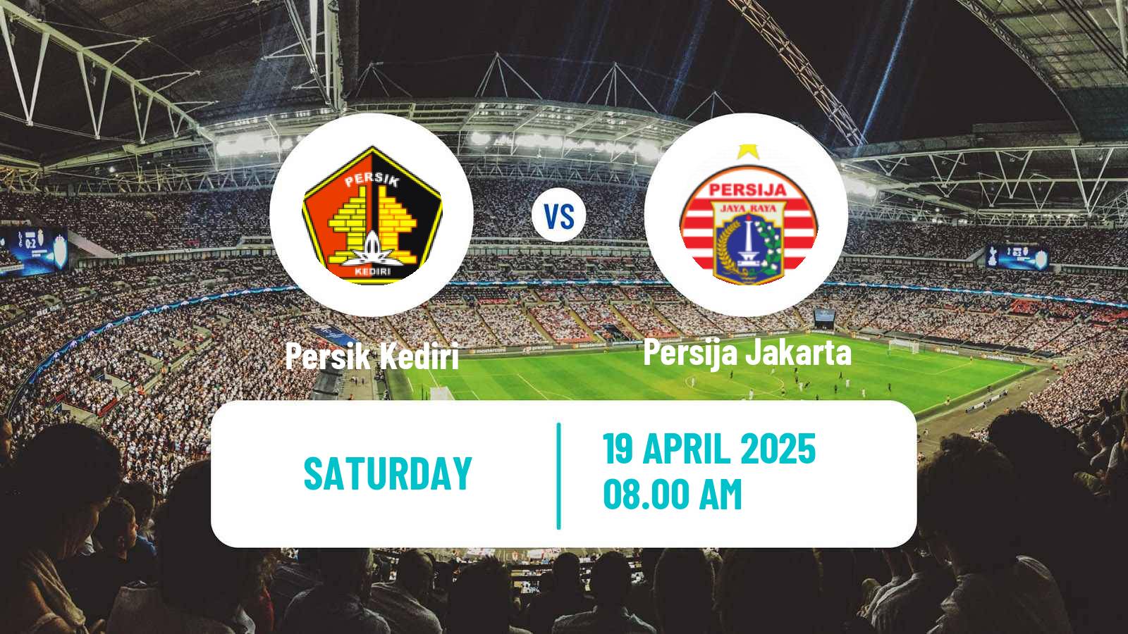 Soccer Indonesian Liga 1 Persik Kediri - Persija Jakarta
