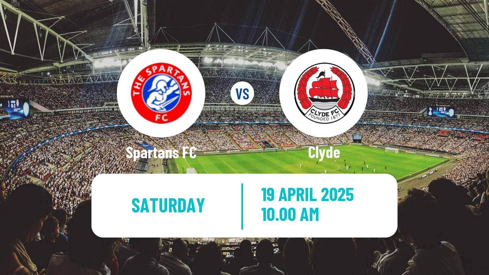 Soccer Scottish League Two Spartans - Clyde