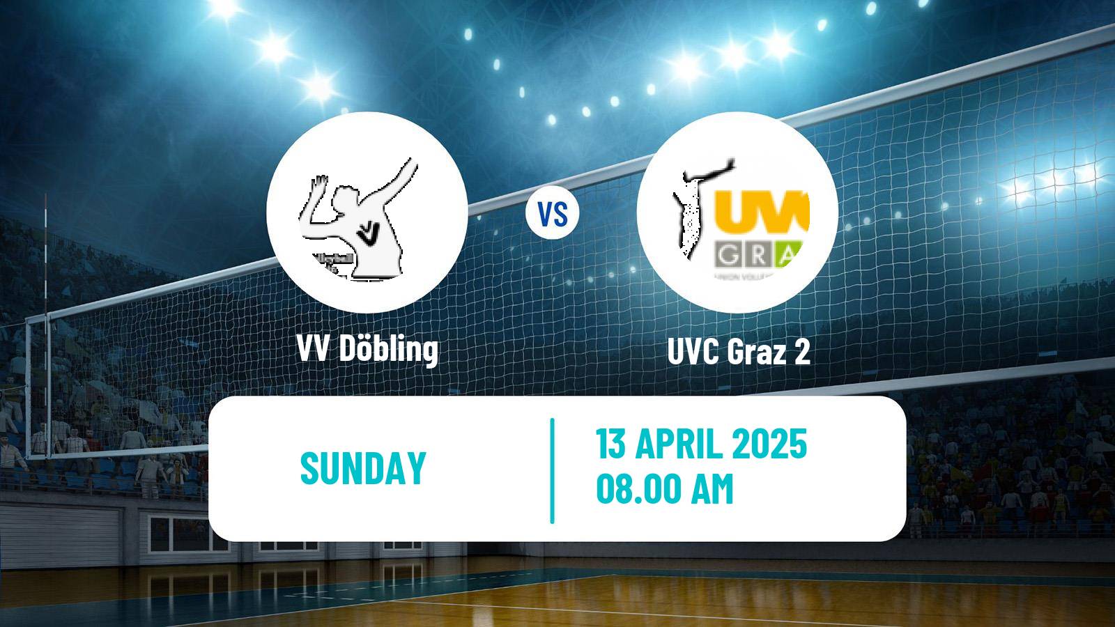 Volleyball Austrian 2 Bundesliga Volleyball Döbling - UVC Graz 2
