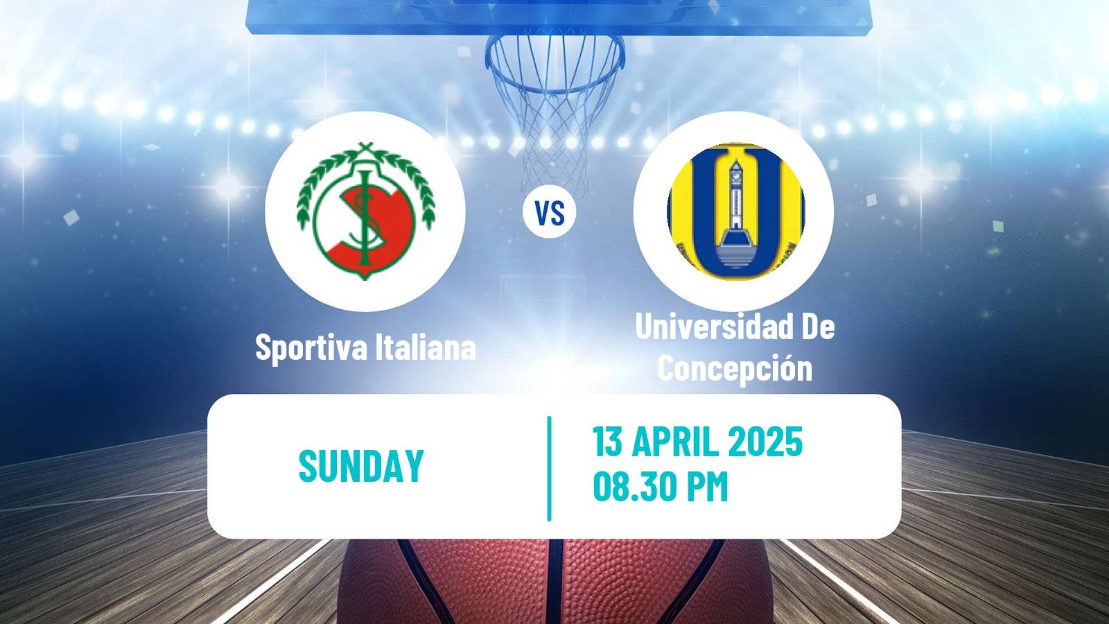Basketball Chilean LNB Sportiva Italiana - Universidad De Concepción