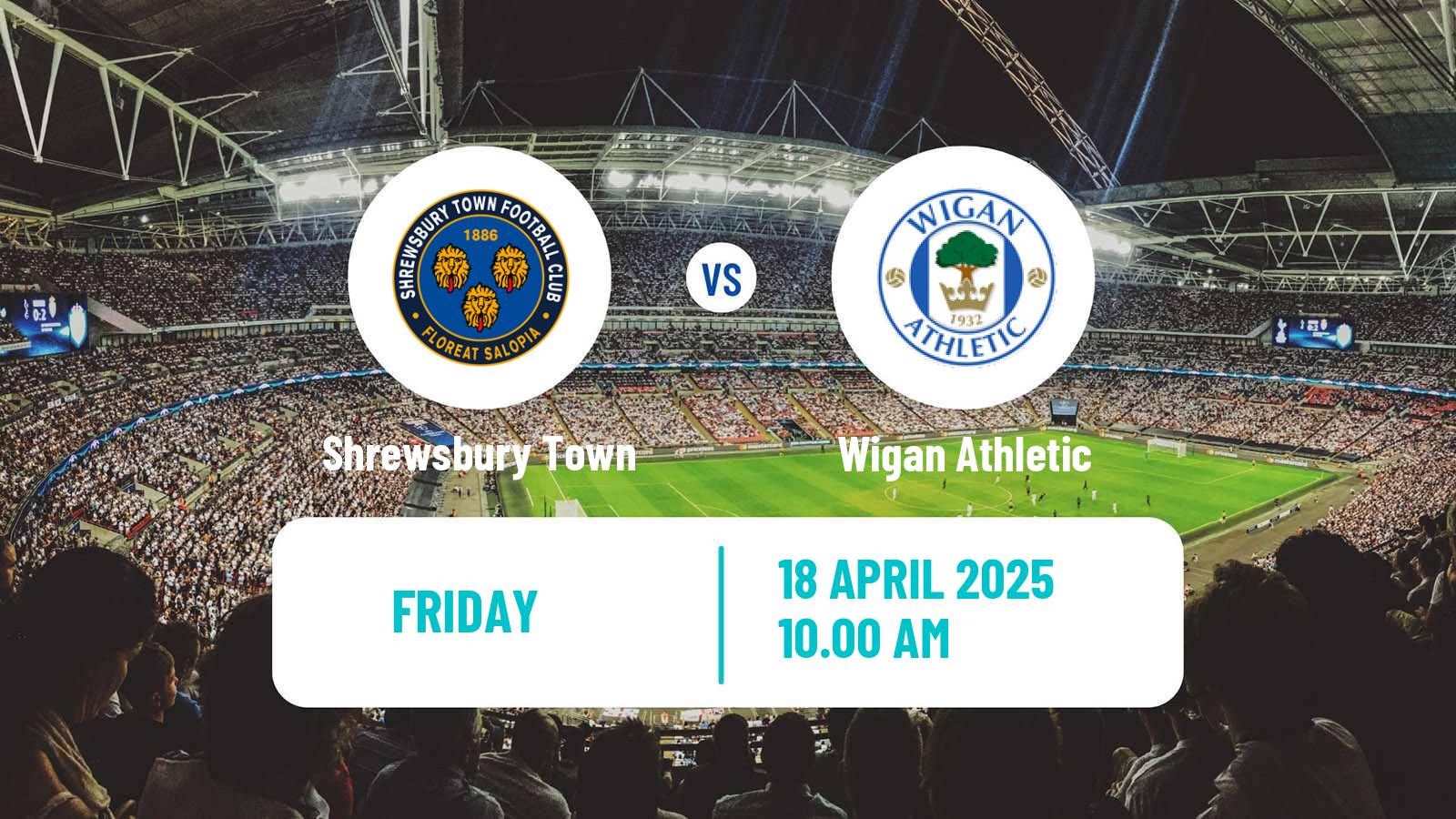 Soccer English League One Shrewsbury Town - Wigan Athletic