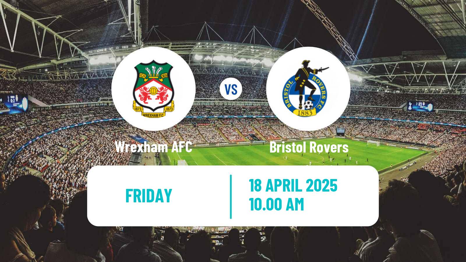 Soccer English League One Wrexham - Bristol Rovers