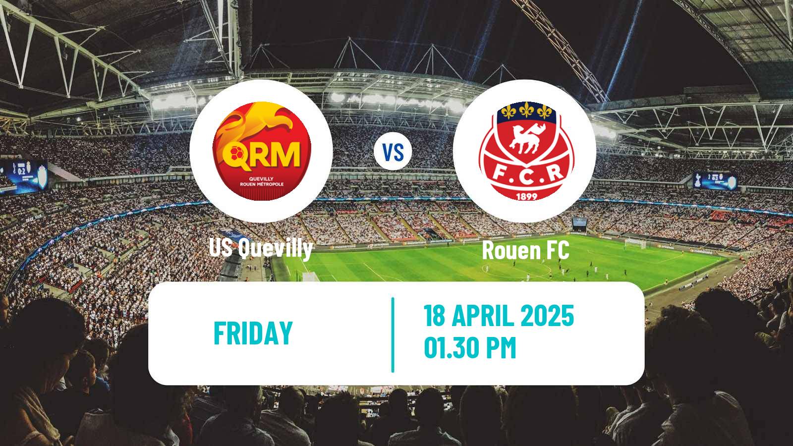 Soccer French National League Quevilly - Rouen FC