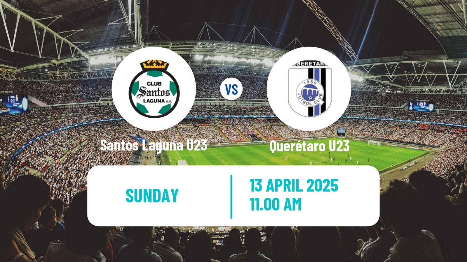 Football Mexican Liga MX U23 Santos Laguna U23 - Querétaro U23